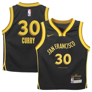 Stephen Curry Golden State Warriors Nike Toddler Swingman Replica Jersey City Edition Gorgeous Black