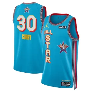 Stephen Curry Jordan Brand Chic Unisex 2025 NBA All Star Game Swingman Player Jersey Light Blue