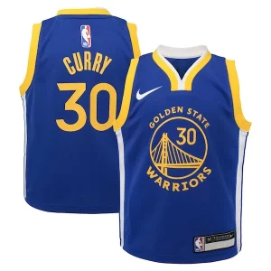 Stephen Curry Premium Golden State Warriors Nike Preschool Dri FIT Swingman Player Jersey Icon Edition Royal
