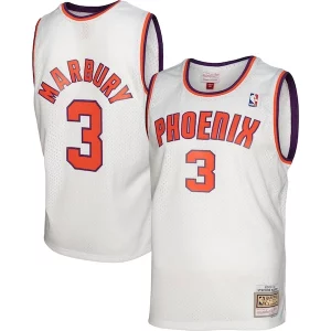 Stephon Marbury Phoenix Suns 2001/02 Hardwood Classics Swingman Fabulous Jersey White