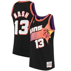 Steve Eye - catching Nash Phoenix Suns 1996/97 Hardwood Classics Swingman Jersey Black