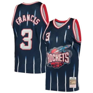 Steve Francis Chic Houston Rockets Hardwood Classics Swingman Jersey Navy