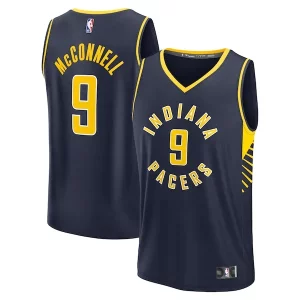 T.J. McConnell Indiana Pacers Fast Break Replica Player Jersey Icon Edition Navy Trendy
