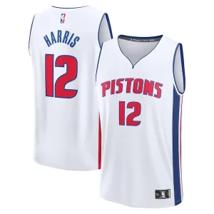 Tobias Harris Stylish Detroit Pistons Fast Break Replica Player Jersey Association Edition White