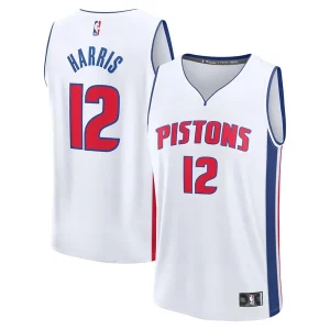 Tobias Stylish Harris Detroit Pistons Youth Fast Break Replica Player Jersey Association White Edition