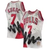 Toni Kukoc Chicago Bulls Eye - catching Hardwood Classics 1995/96 Hyper Hoops Swingman Jersey White