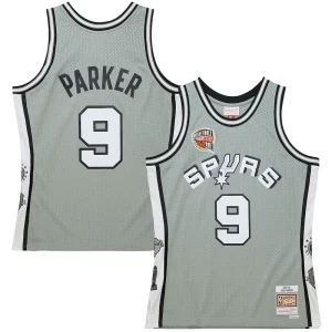 Tony Parker San Antonio Spurs Unisex Hall of Fame Class of 2023 Throwback Chic Swingman Jersey Gray