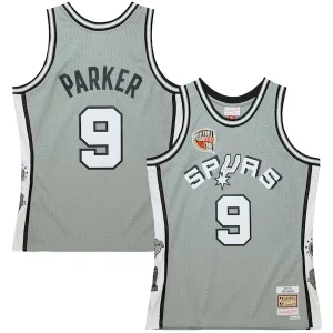 Tony Parker San Antonio Spurs Unisex Hall of Premium Fame Class of 2023 Throwback Swingman Jersey Gray