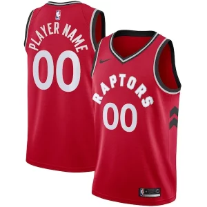 Toronto Raptors Nike 2020/21 Swingman Chic Custom Jersey Icon Edition Red