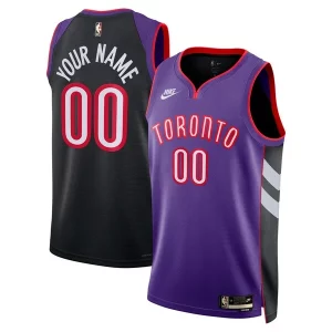 Toronto Raptors Nike Chic Unisex Adult Swingman Custom Jersey Classic Edition Purple