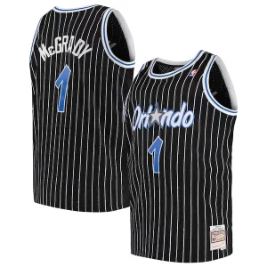 Tracy McGrady Orlando Magic 2003/04 Premium Big & Tall Hardwood Classics Swingman Jersey Black/Blue