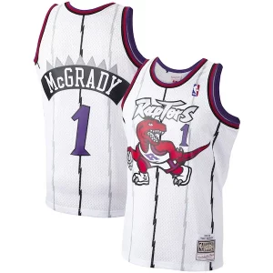 Tracy McGrady Toronto Raptors 1998/99 Hardwood Classics Stylish Swingman Jersey White