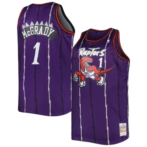 Tracy McGrady Toronto Raptors Big & Tall Hardwood Classics 1998/99 Swingman Chic Jersey Purple