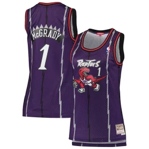 Tracy McGrady Toronto Raptors Women's 1998/99 Hardwood Classics Premium Swingman Jersey Purple