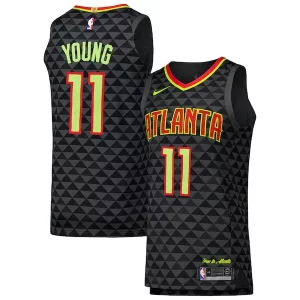 Trae Young Atlanta Hawks Nike Stylish Authentic Player Jersey Icon Edition Black