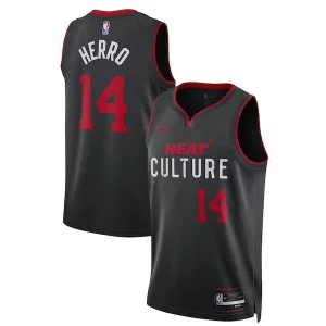 Tyler Herro Miami Trendy Heat Nike Unisex 2023/24 Swingman Jersey Black City Edition