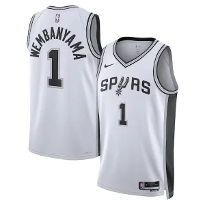 Victor Wembanyama San Antonio Spurs Nike Unisex Swingman Jersey Association Gorgeous Edition White