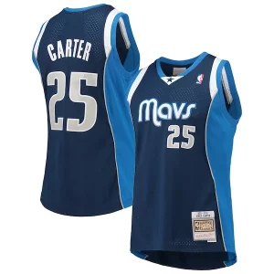 Vince Carter Dallas Mavericks 2011/12 Hardwood Classics Swingman Jersey Fabulous Navy
