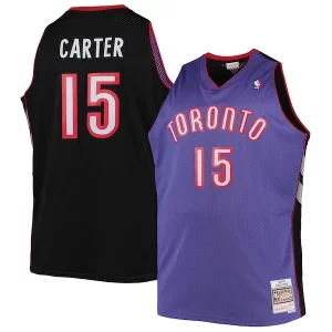 Vince Carter Toronto Raptors Big & Chic Tall 1999/00 Hardwood Classics Swingman Jersey Purple/White