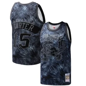 Vince Carter Toronto Raptors Hardwood Classics 1998/99 Tie Fabulous Dye Swingman Jersey Black
