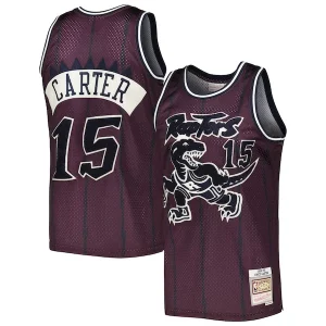 Vince Carter Toronto Raptors Hardwood Classics Off Court Swingman Jersey Gorgeous Purple
