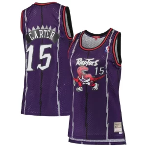 Vince Carter Toronto Raptors Women's 1998/99 Hardwood Classics Swingman Jersey Purple Elegant
