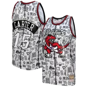 Vince Carter Toronto Unique Raptors 1998/99 Swingman Jersey White
