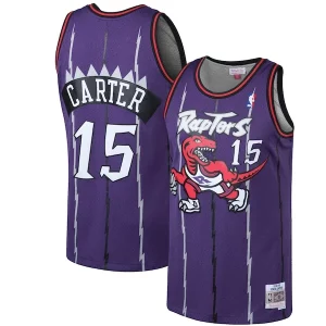 Vince Chic Carter Toronto Raptors 1998/99 Hardwood Classics Swingman Jersey Purple/White