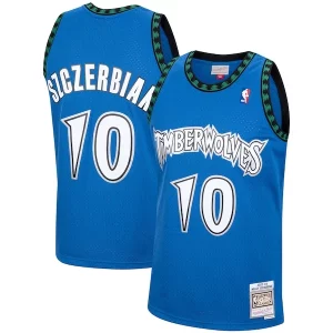 Wally Szczerbiak Minnesota Timberwolves 2001/02 Hardwood Gorgeous Classics Swingman Jersey Blue