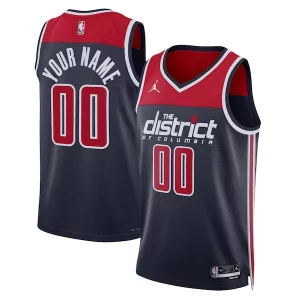 Washington Wizards Jordan Premium Brand Unisex 2022/23 Swingman Custom Jersey Statement Edition Navy