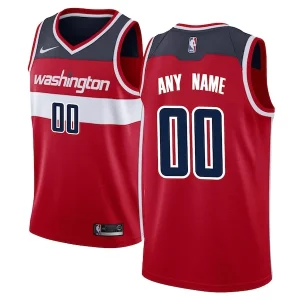 Washington Wizards Nike Swingman Custom Jersey Red Icon Edition Fabulous