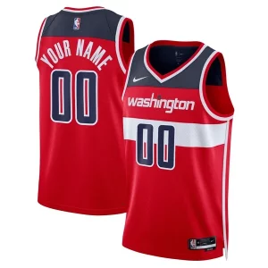 Washington Wizards Nike Unique Unisex Swingman Custom Jersey Red Icon Edition