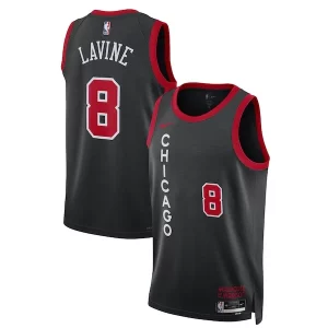 Zach LaVine Chicago Bulls Nike Unisex 2023/24 Swingman Jersey Black City Edition Stylish