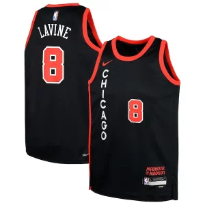 Zach LaVine Chicago Bulls Trendy Nike Youth Swingman Replica Jersey City Edition Black