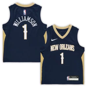 Zion Williamson New Orleans Pelicans Nike Fabulous Preschool Replica Jersey Icon Edition Navy