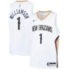 Zion Williamson New Orleans Pelicans Trendy Nike Youth Swingman Player Jersey Association Edition White/Navy